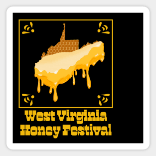 West Virginia Honey Festival Magnet